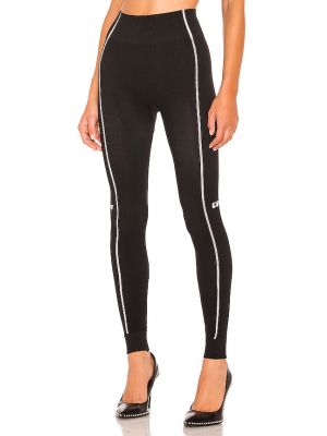 OFF-WHITE Athletic Seamless Leggings in Black. Size S/M. Off-white