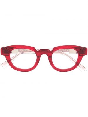 Caurspīdīgs brilles Kuboraum sarkans