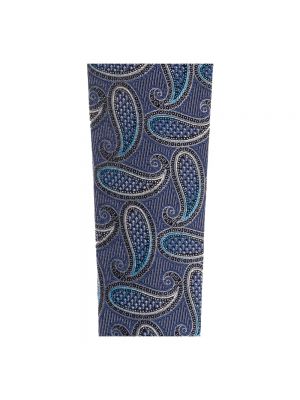 Corbata de seda Etro azul