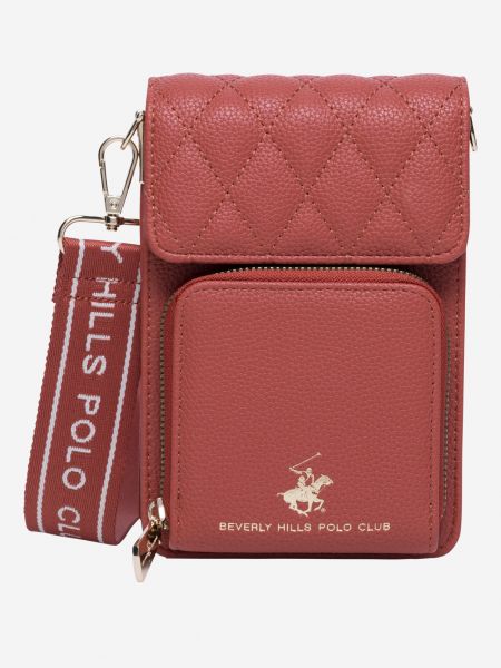 Чанта през рамо Beverly Hills Polo Club червено