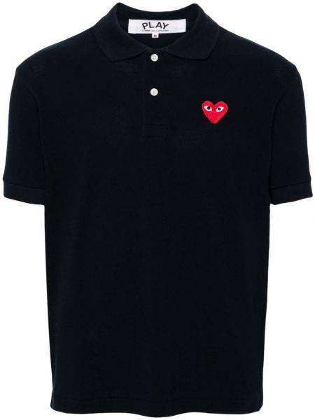 Poloshirt i bomuld Comme Des Garçons Play blå