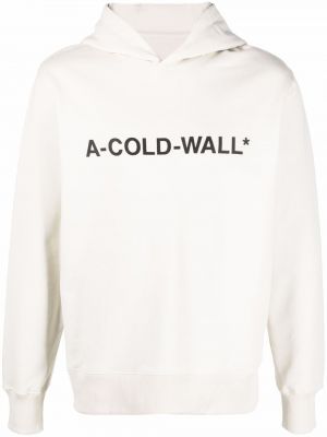 Hoodie con stampa A-cold-wall*