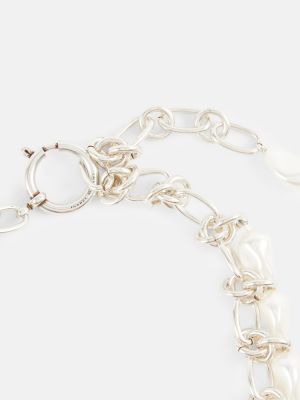 Přívěsek s perlami Isabel Marant stříbrný