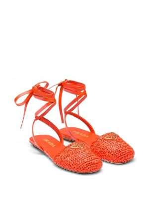 Sandales Prada orange
