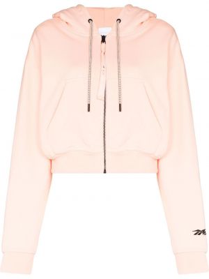 Zip hettegenser Reebok X Victoria Beckham rosa