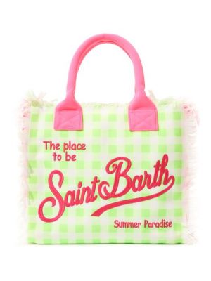 Пляжная сумка Mc2 Saint Barth зеленая