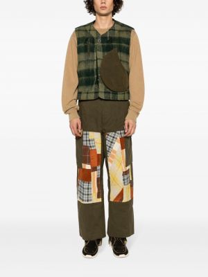 Pantalon en coton Nicholas Daley vert