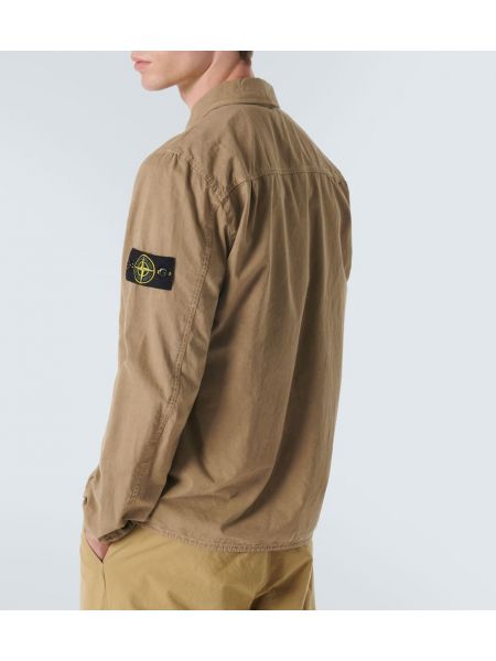 Pamuk ceket Stone Island bej