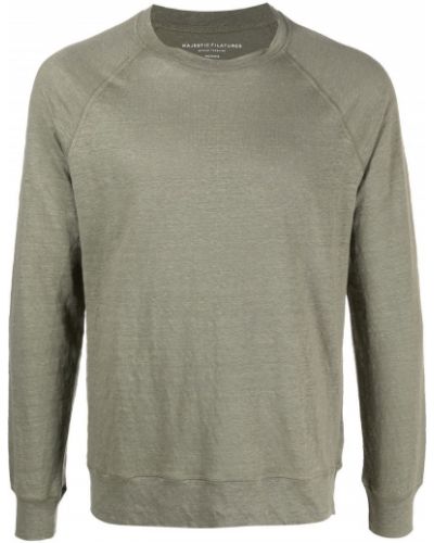 Montert sweatshirt Majestic Filatures grønn