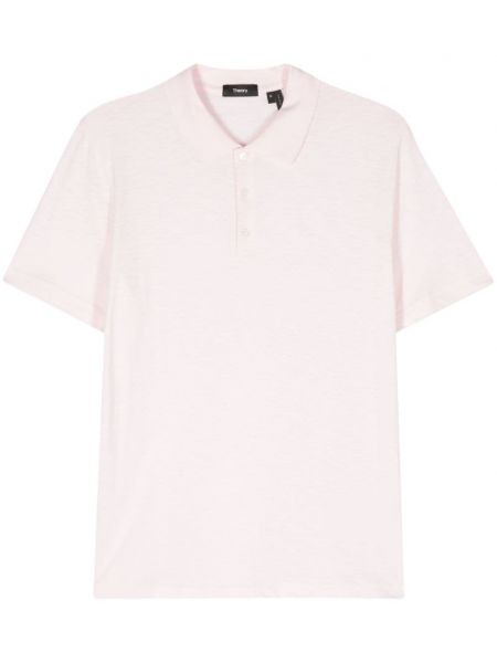 Poloshirt aus baumwoll Theory pink