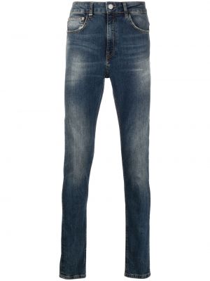 Slank stretch jeans Flaneur Homme blå