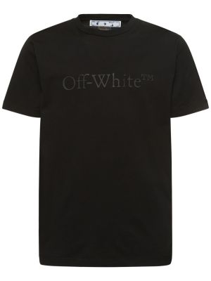 T-shirt z nadrukiem Off-white - Сzarny