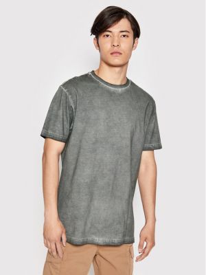Priliehavé tričko Urban Classics sivá