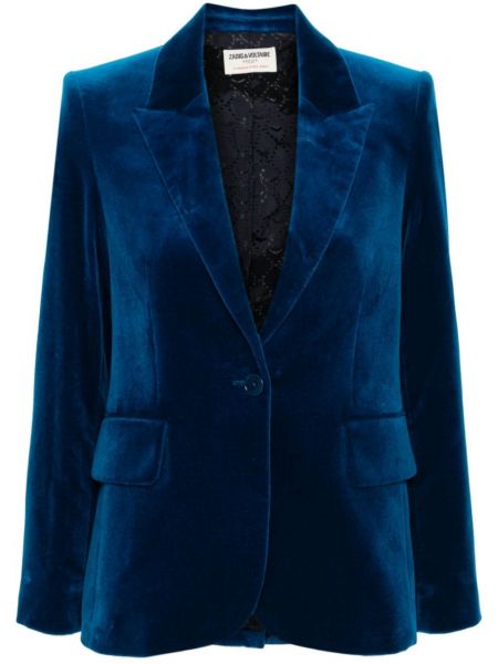 Velour blazer Zadig&voltaire blå