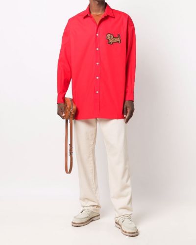 Camisa manga larga Jacquemus rojo