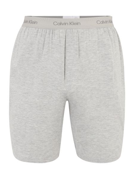 Меланжирани панталон Calvin Klein Underwear сиво