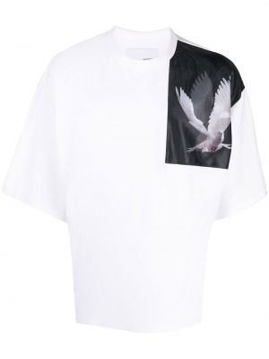 Oversize тениска с къс ръкав Yoshiokubo бяло