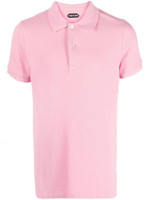 Polo majica Tom Ford roza