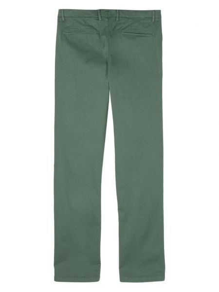 Pantalon slim plissé Boglioli vert