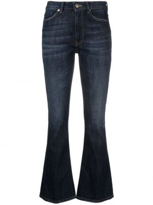 Jeans bootcut taille haute large Dondup
