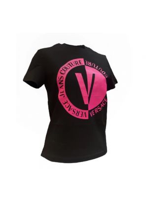 Top Versace Jeans Couture negro