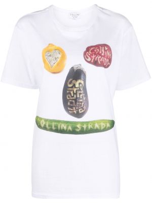 T-shirt Collina Strada vit