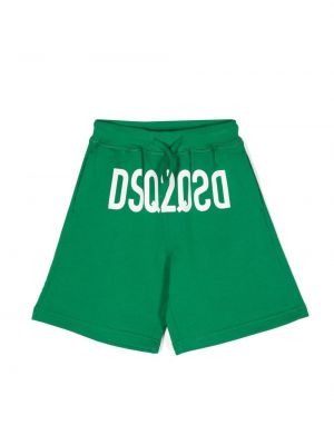 Shorts för tjejer Dsquared2 Kids grön