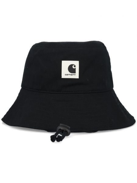 Памучна шапка Carhartt Wip черно