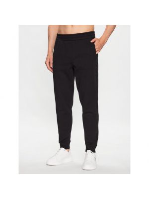 Pantaloni sport Calvin Klein negru