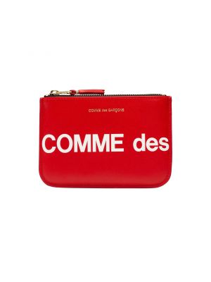 Большой кошелек Comme Des Garçons красный