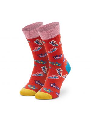 Ponožky Happy Socks červená