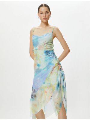 Асиметрична сукня міді Koton