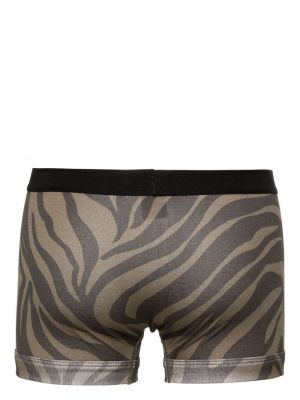 Boxershorts aus baumwoll mit print mit zebra-muster Tom Ford