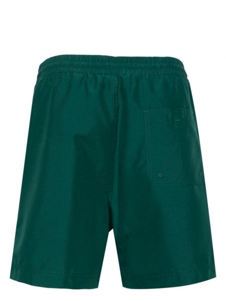 Shorts brodeés Carhartt Wip vert