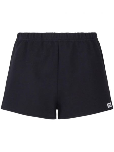 Fleece shorts mit print Gcds schwarz