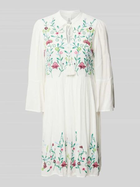 Sukienka midi z wiskozy Y.a.s biały