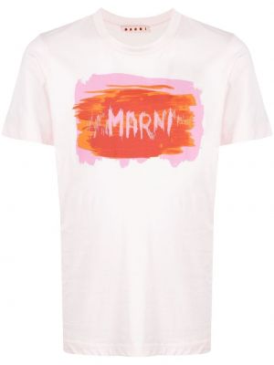 Rund hals t-skjorte Marni rosa