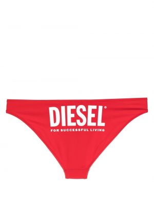 Bikini mit print Diesel rot