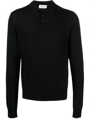 Polo marškinėliai Lanvin juoda