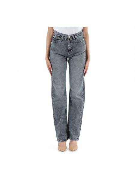 High waist straight jeans mit taschen Calvin Klein Jeans