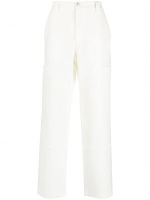 Bílé rovné kalhoty Koché