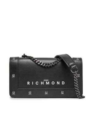 Pisemska torbica John Richmond črna