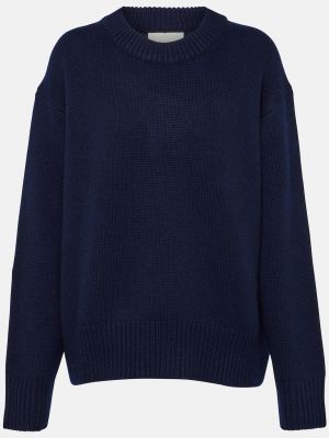 Кашемировый свитер Lisa Yang синий
