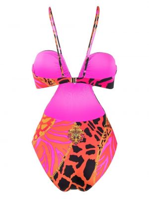 Badeanzug mit print Camilla pink