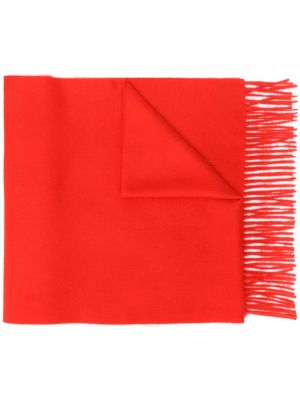 Bufanda con bordado con estampado de cachemira Mackintosh rojo