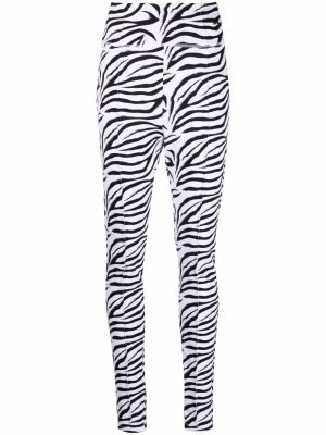 Zebra mintás leggings nyomtatás Rotate