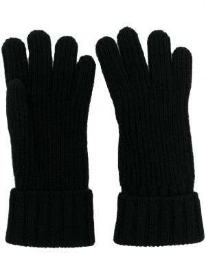 Кашмирени ръкавици Woolrich черно