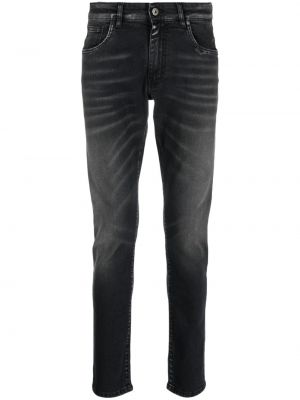 Slim fit skinny jeans aus baumwoll Salvatore Santoro grau