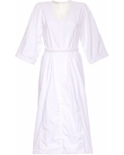 Sukienka mini krótki rękaw Lemaire, biały