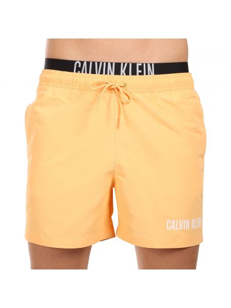 Hlače Calvin Klein narančasta